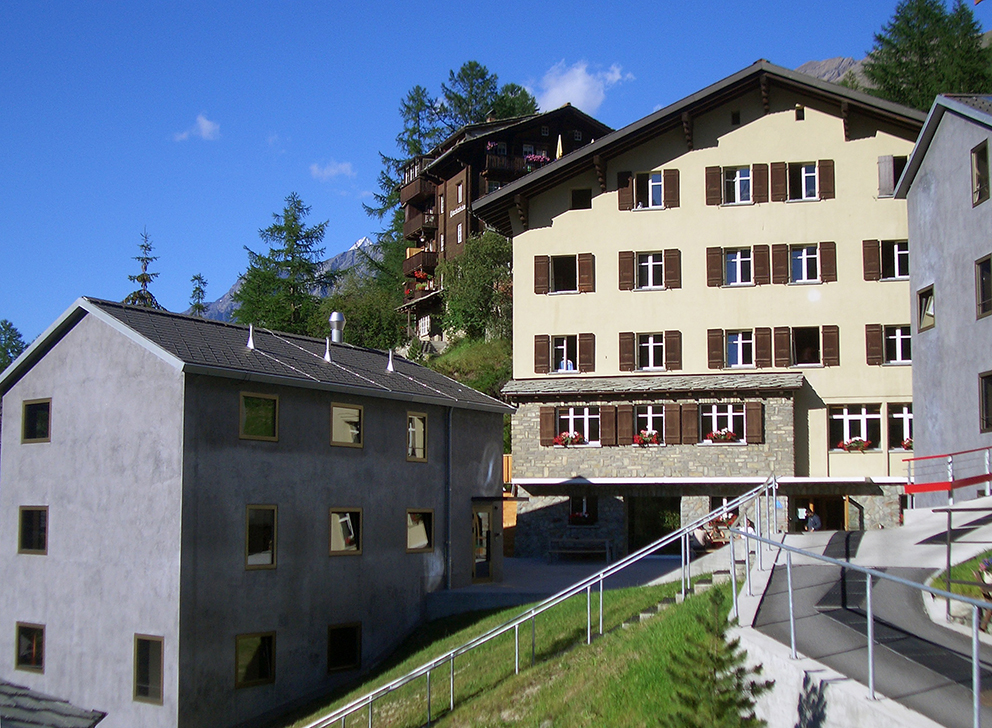 Die Jugendherberge in Zermatt